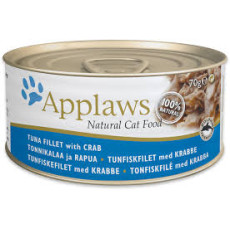 Applaws Tuna with Crab For Cats 吞拿魚 &蟹貓罐頭 70g X 24